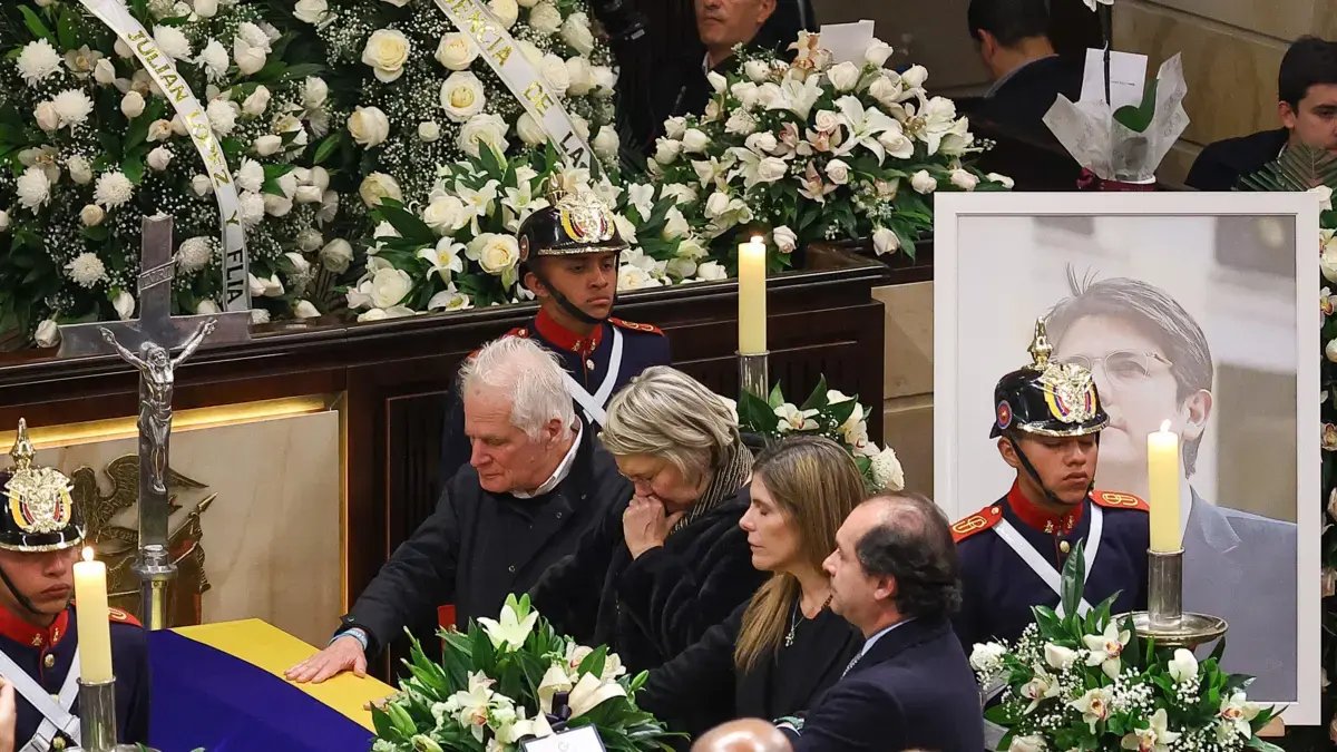 Eros hijo Los Cierres Viales por Actos Conmemorativos A Miguel Uribe Turbay en Bogotá