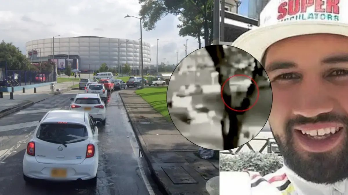 SE CONOCE EL VIDEO DE CÁMARA SEGURIDAD CUANDO SERGIO BLANCO, HINCHA DE SANTA FE, FUE ATROPELLADO POR CAMIONETA TRAS ENTRESTIOS EN MOVISTAR ARENA