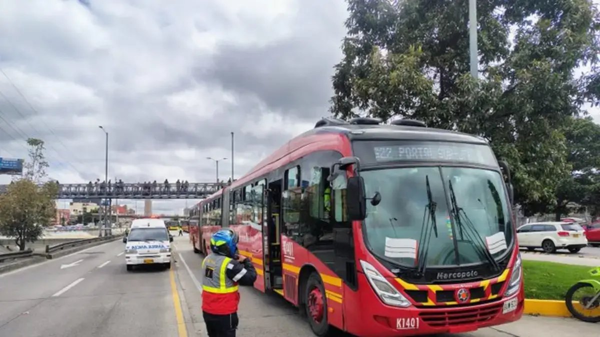 Cierres viales en bogotá para este sábado 23 de agosto