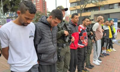Capturan y Nuevo Integrantes en Chapinero, Bosa y Bucaramanga