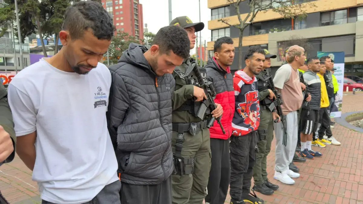 Capturan y Nuevo Integrantes en Chapinero, Bosa y Bucaramanga
