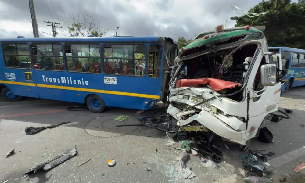 Conductores involucrados en accidente de la av. Primero de Mayo Con Boyacá en Bogotá Diero Su Testimonio Sobre El Choque Múltiple