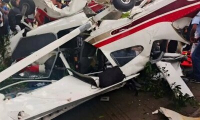 Accidente de avioneta en medellín