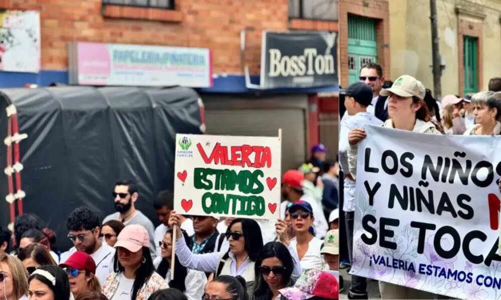 Marchas en Cajicá para pedir PRONTA UBICACIÓN DE VALERIA AFANADOR, MENOR DESAPARECIDA EN Su Colegio: Intensifican Labores de Búsqueda