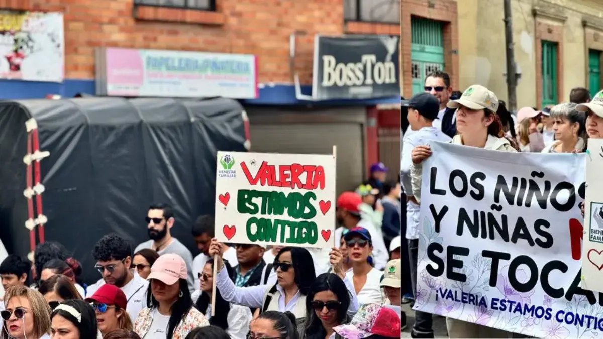 Marchas en Cajicá para pedir PRONTA UBICACIÓN DE VALERIA AFANADOR, MENOR DESAPARECIDA EN Su Colegio: Intensifican Labores de Búsqueda