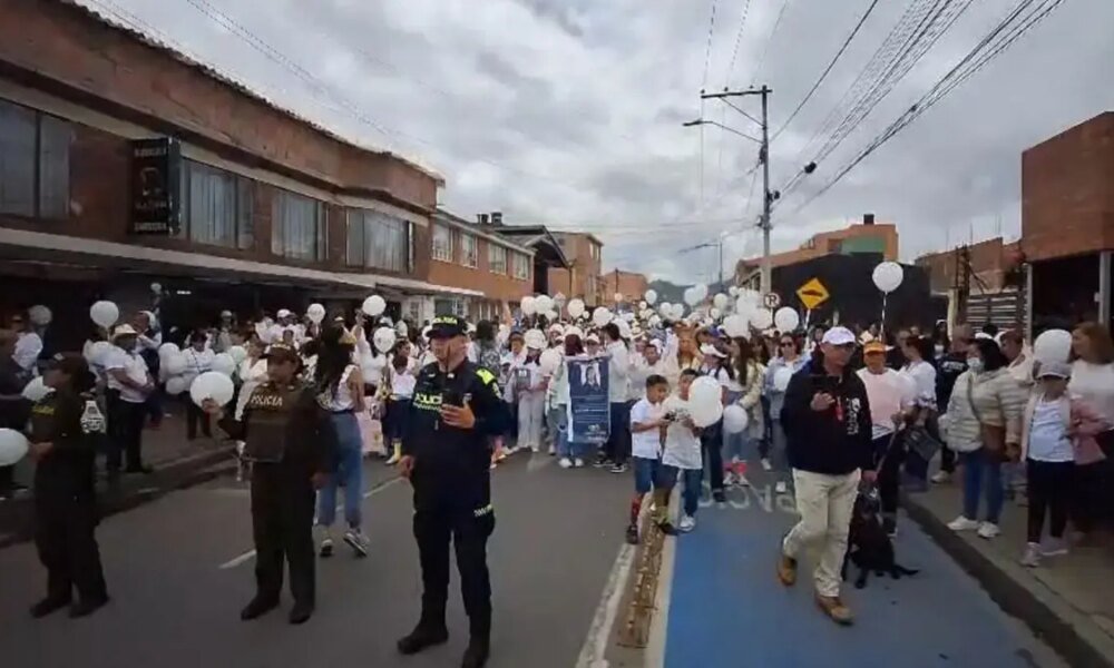 Cajicá Marchó para que la Encuentren.