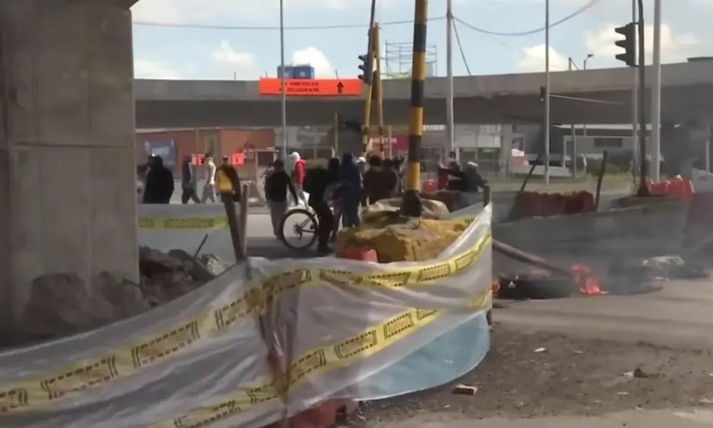 El Saldo de Las Violentas Protestas de Bicitaxistas en Bogotá