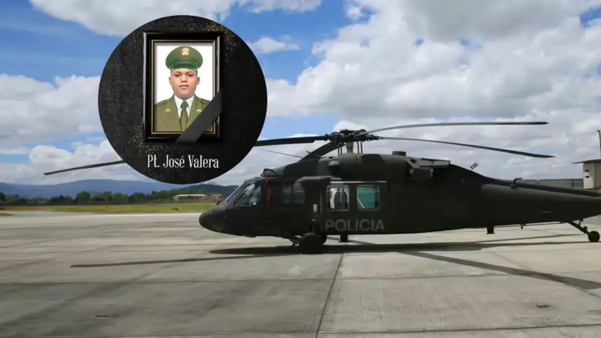 Barranquilla Despide A José Valera Narváez, El Policía del Barrio Lipaya que Perdió la Vida en El Ataque Al Helicópero en Amalfi, Antioquia