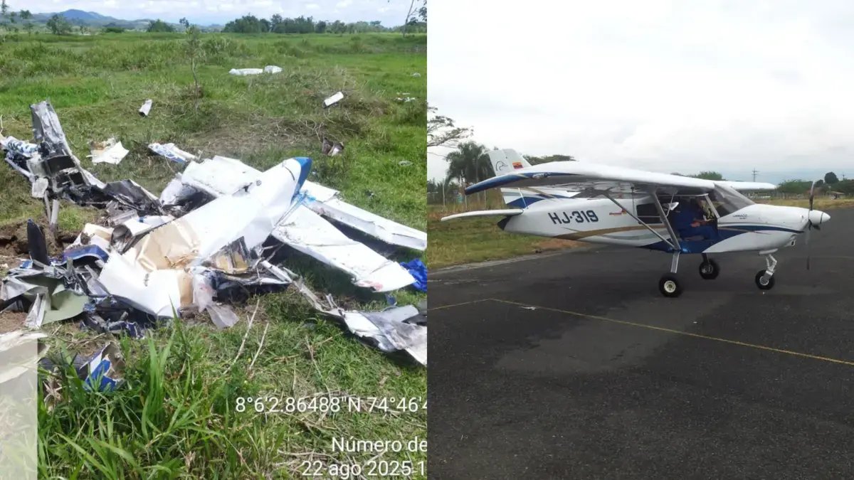 Esta es la IdentiDad del Dueño de la Avioneta Que se Estrelló en Zona Rural del Municipio de Nechí, Antioquia: 'Quedó Totalmento desestrozado'