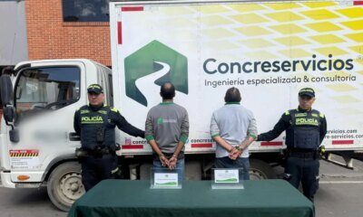 Capturados dos Hombres que pretendía robar maquinaria y elementos de construcción de obra de la primera línea del metro de bogotá
