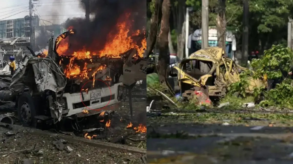 Haban Voceros de la Empresa Antioqueña de Transporte Cuya Matrícula Fue Usada en el Camión que detonó en el atentado terrorista en cali