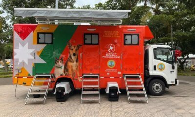Cartagena Inauguró Su Primer Hospital Veterinario Móvil y Un Escuadrón Antimaltrato para Fortalecer La Protecció Animal
