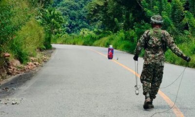 Desactivan dos artefacto explosivo ubicados en vía del norte de antioquia