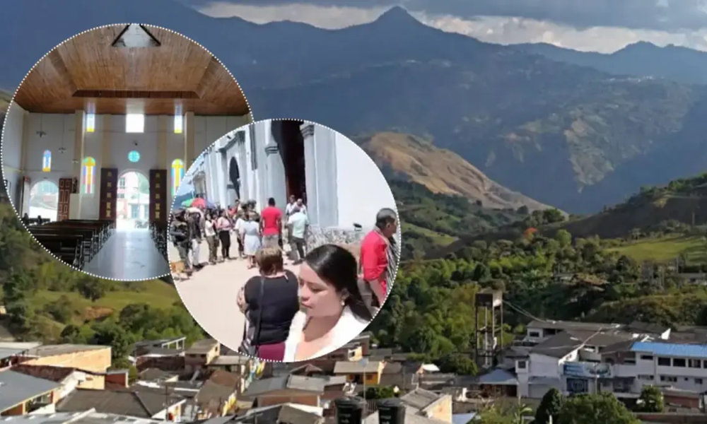 A PUNTA DE BALA UN HARBRE ESTECENDIA ATentar Contra oTro Mientras se realizaba la eucaristía