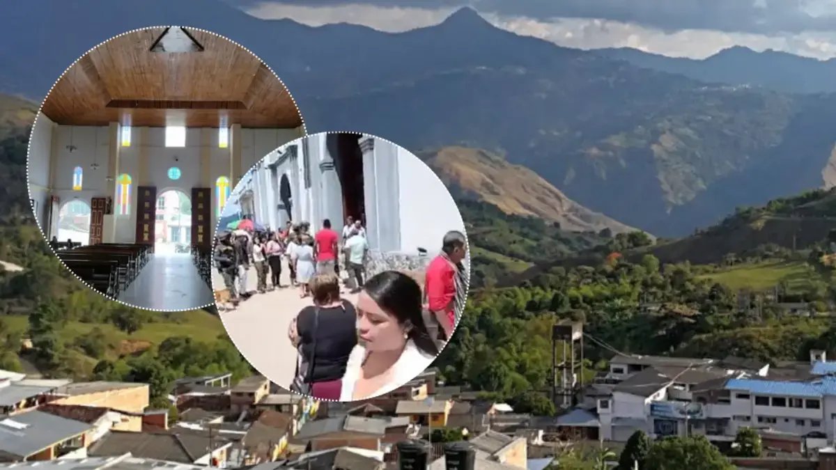 A PUNTA DE BALA UN HARBRE ESTECENDIA ATentar Contra oTro Mientras se realizaba la eucaristía