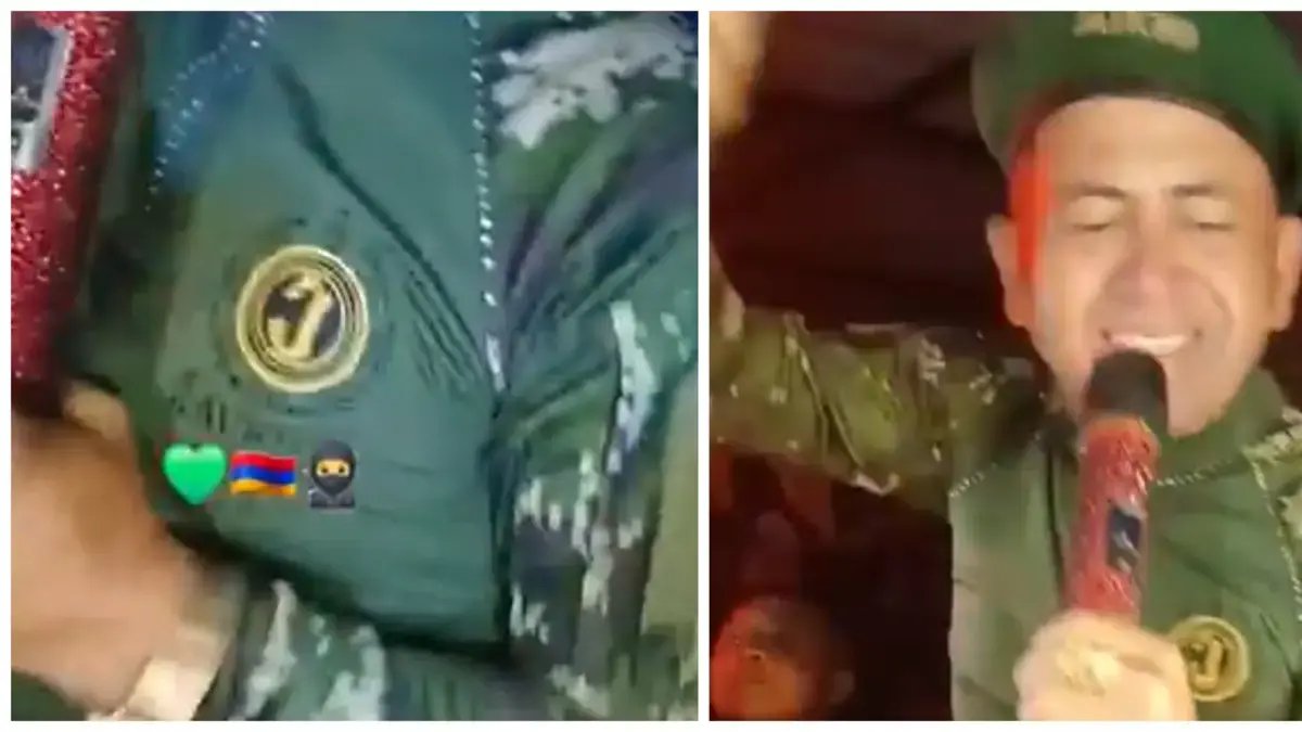 Polémica en Redes Sociales por Contenido en tiktok de presuntos guerrilleros colombianos en fiestas y exhibió -su estilo de Vida