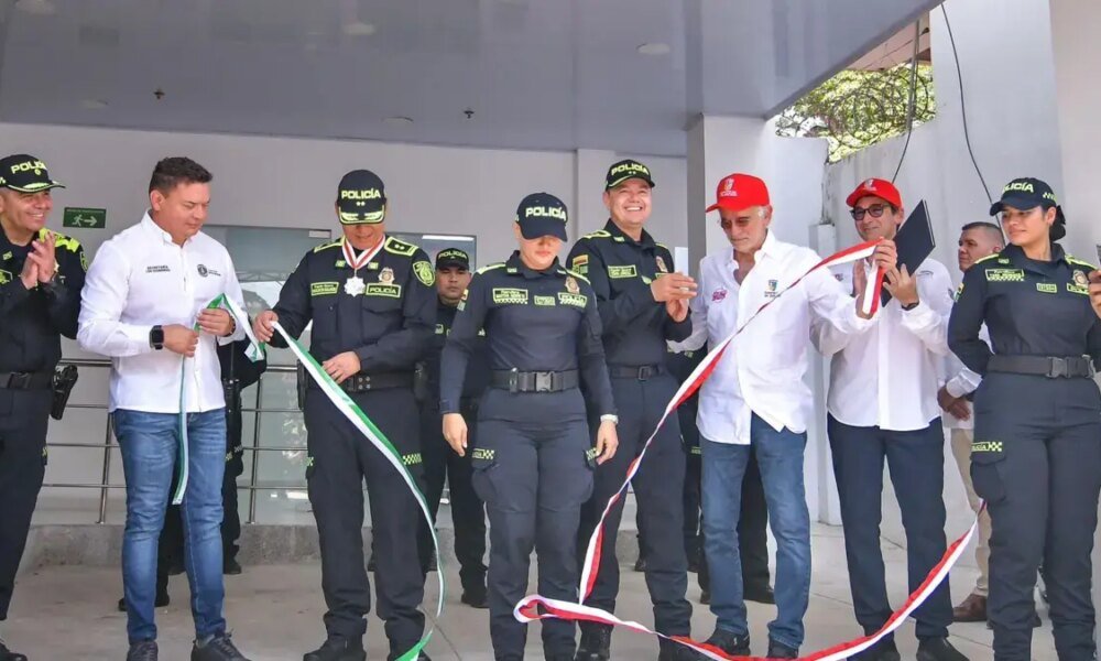Soledad inaugura estacia de policía con $ 3.200 milones para proteger 42 barrios; Barranquilla Refuerza Seguridad Con Construcción Del Cai El Limón