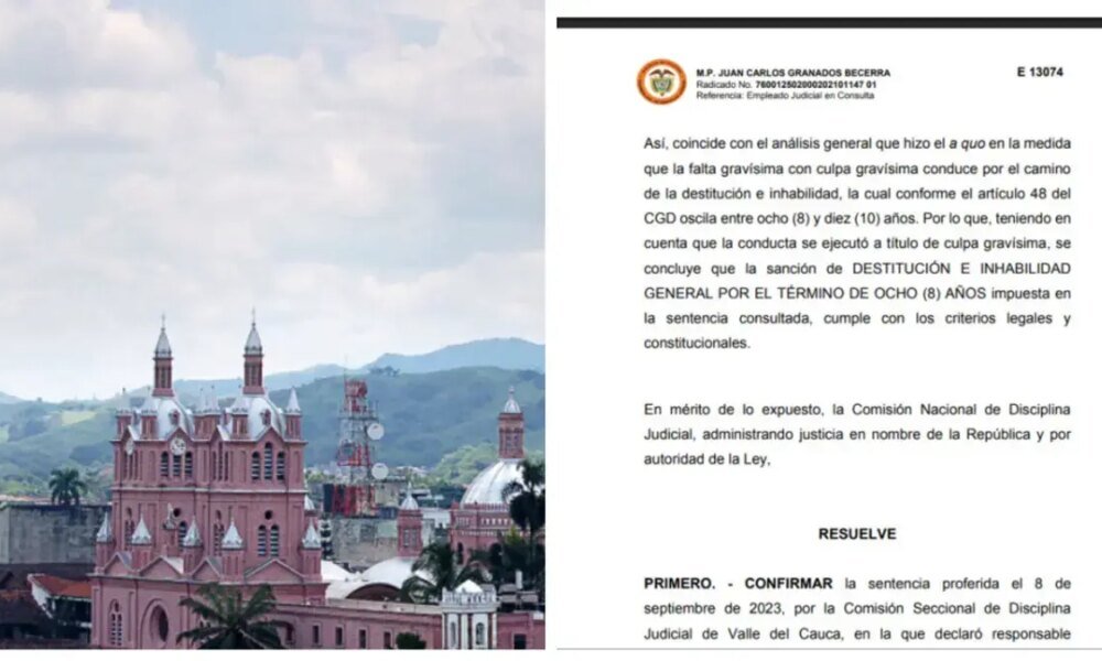 La Historia del Pastor de Una Iglesia Cristiana y Funcionario de Un Juzgado en el Valle Que Recibiov So Severa Sanción A Nacional Nacional