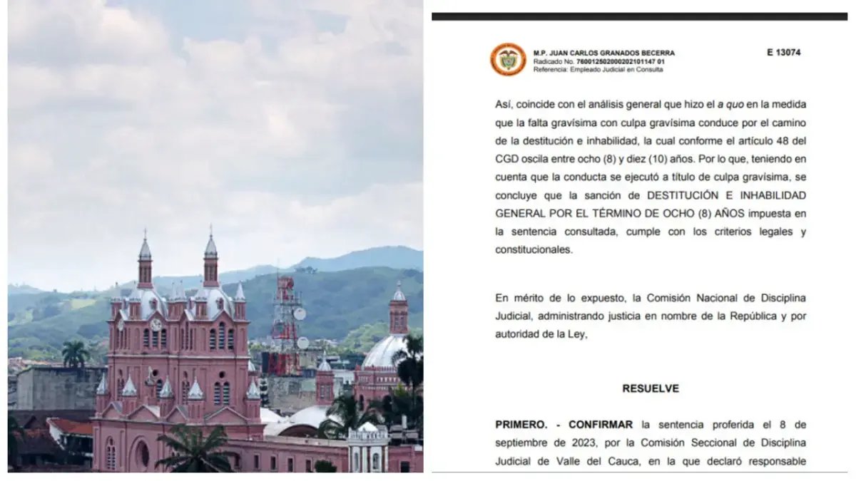 La Historia del Pastor de Una Iglesia Cristiana y Funcionario de Un Juzgado en el Valle Que Recibiov So Severa Sanción A Nacional Nacional