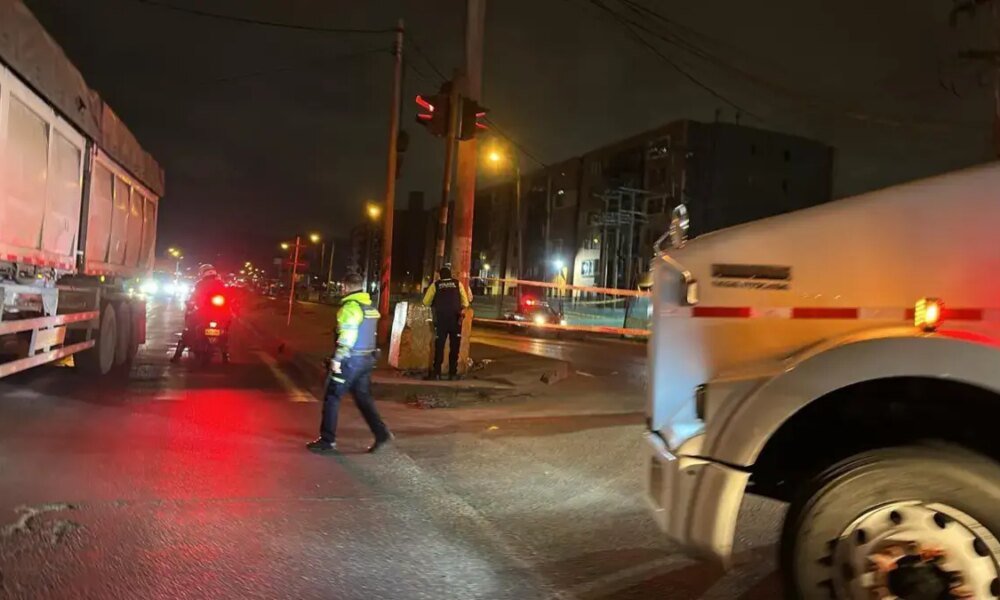 Autopista Sur Amanece Cerrada en Ambos Sentidos Tras Registraria Una Fuga de Gas en Soacha; este se sabe