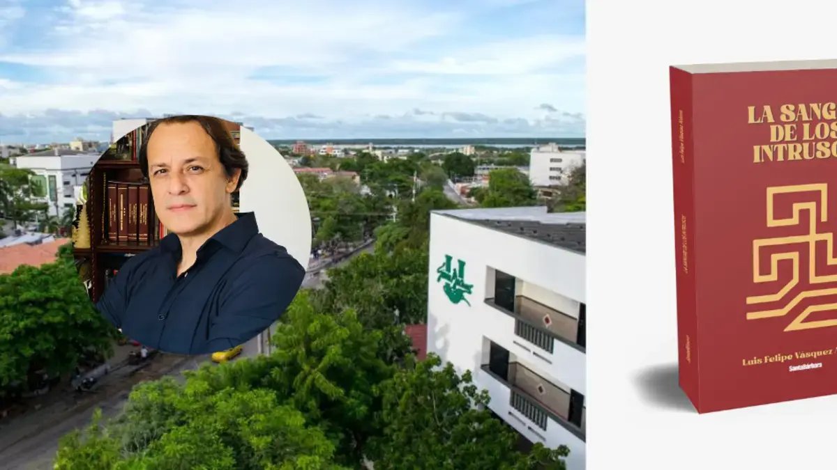 Luis Felipe Vásquez Aldana Presenta en Barranquilla "La Sangre de los Intrusos", La novela Sobre Memoria Zenú y los conflictos del Caribe