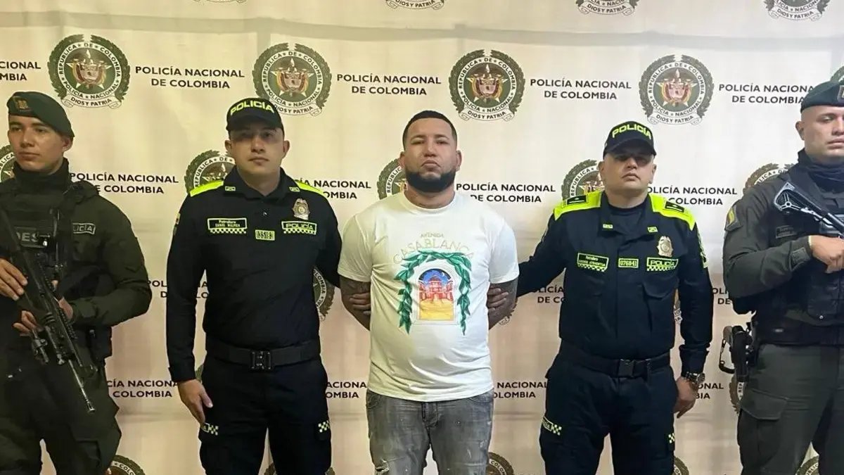 Alias ​​Mono Abraham, Cabecilla de 'Los Costeños' Y Uno de Los Más Buscados de Barranquilla, Fue Capturado en Antioquia: Negociaba Con una Banda Paisa