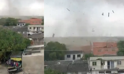 Fuertos vientos tipo tornado causan emergencias en varios barrios de soldad