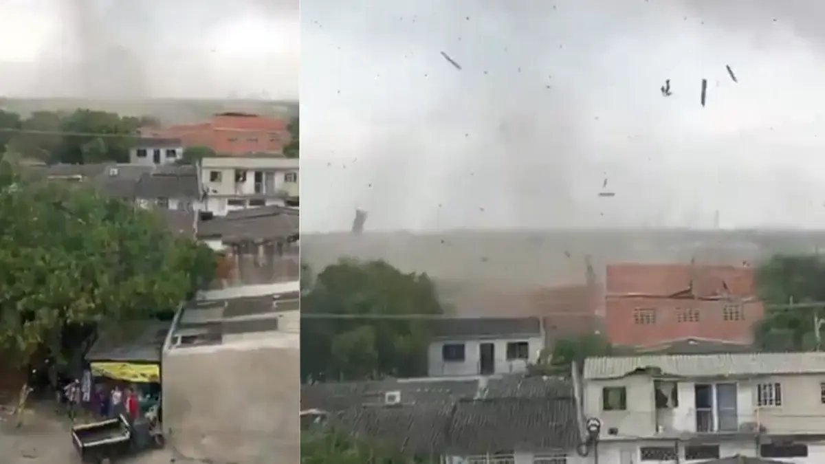 Fuertos vientos tipo tornado causan emergencias en varios barrios de soldad