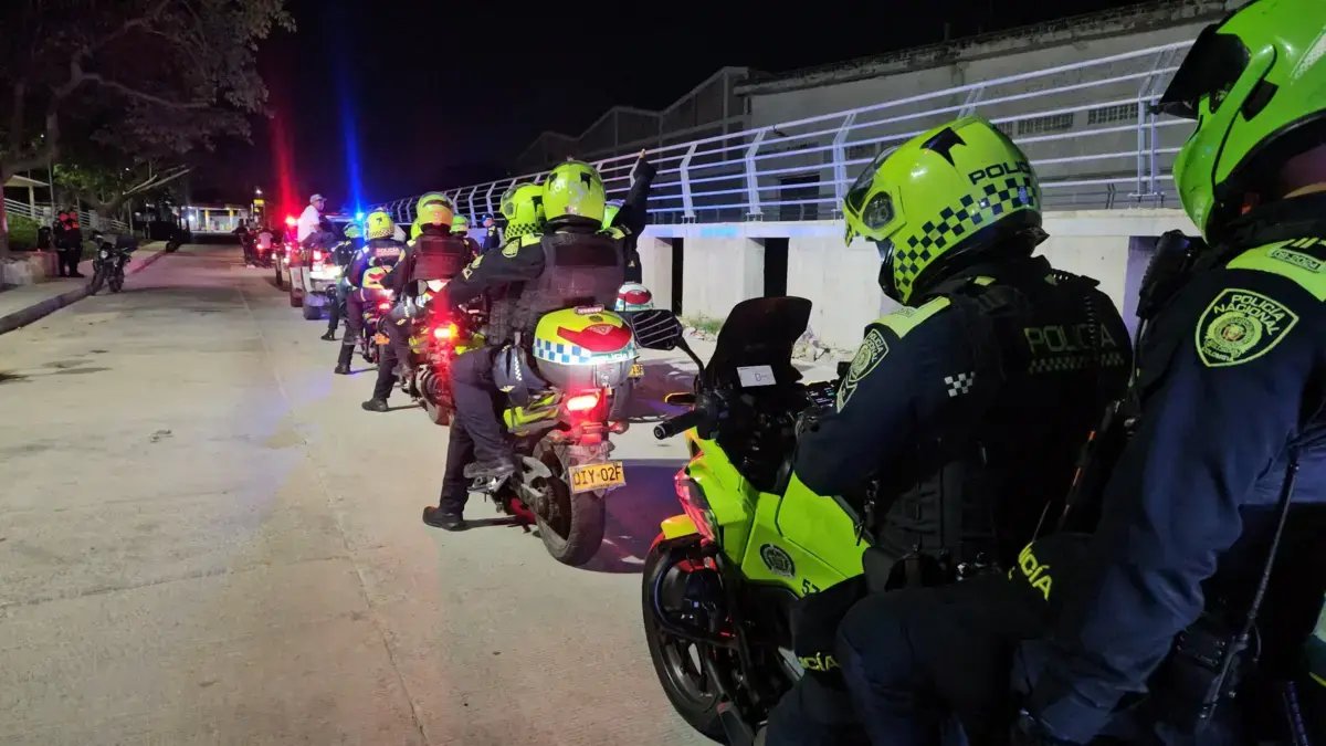 45 arrestados, armas incautadas, vehículos de vehículos y cientos de comparaciones