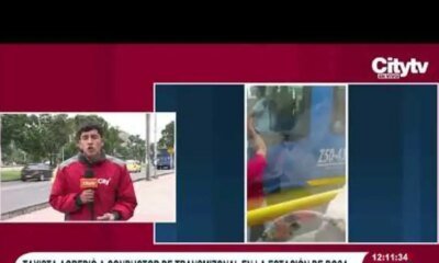 Taxista Apuñaló un director de Través de la Ventana del Sitp en Avenida las Américas de Bogotá