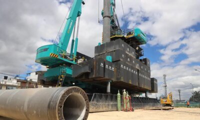 Finalizó la Producción de los Pilotos para el Viaducto de la Primera Línea del Metro de Bogutá