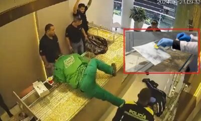 Condenan A NUEVE Años de Prisión A 11 ladrones implicados en Robo de 'Película' A Joyería en Bucaramanga Cuando Se Disfrazaron de Policías: Video de Hubo