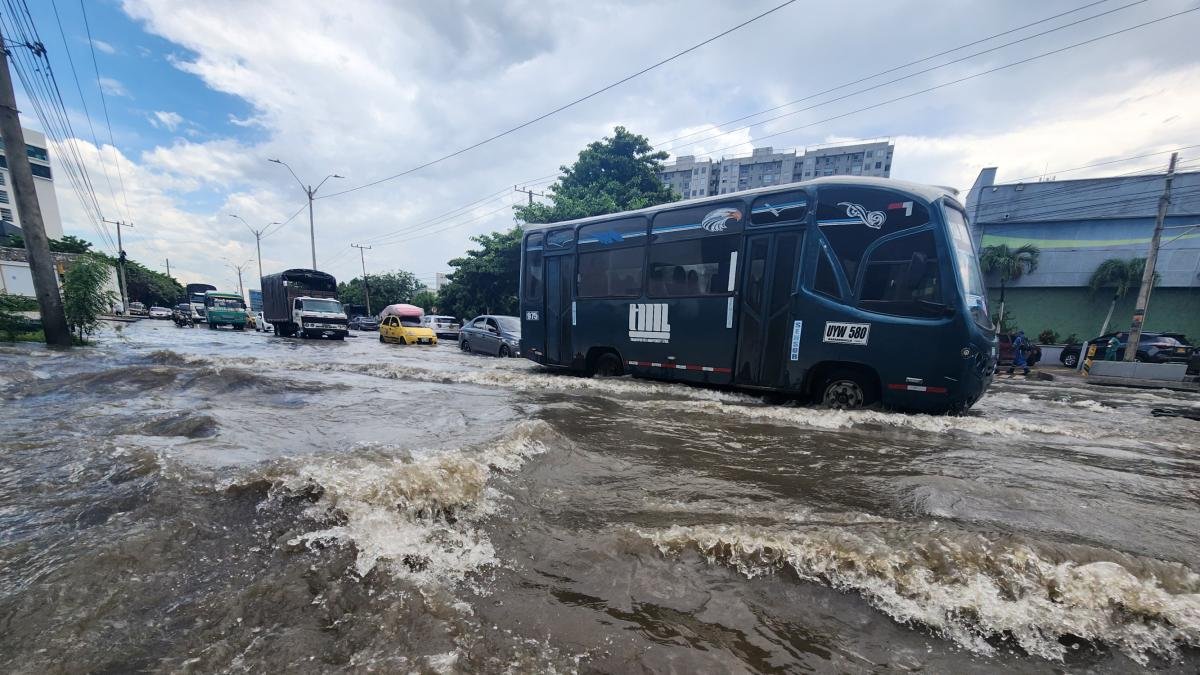 Lluvias y Tormentas Eléctricas Afectan A Atlánnico, Magdalena, La Guajira, Córdoba y Su