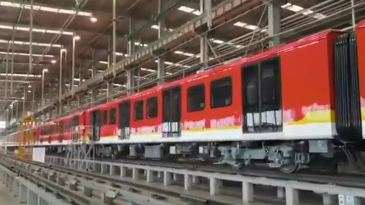 Llegó A Colombia Desde China El Primer Tren del #MetroDebogotá | El TIempo
