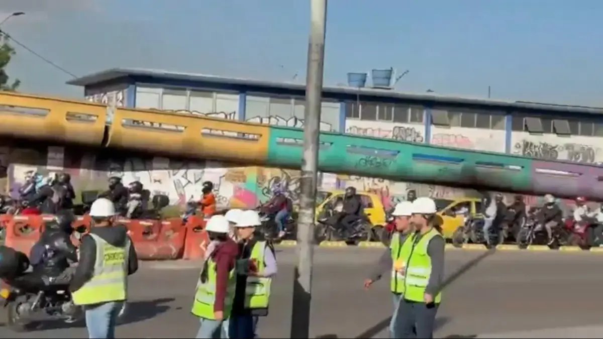 RETRASOS Y FUERTE CONGESTIÓN EN EL SECTOR DE LAS AMÉRICAS CON 50 POR OBRAS Y CHOQUES VI