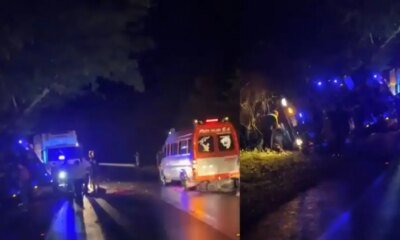 Camión sin frenos Arrolló a Quienes auxiliaban a Un Motociclista