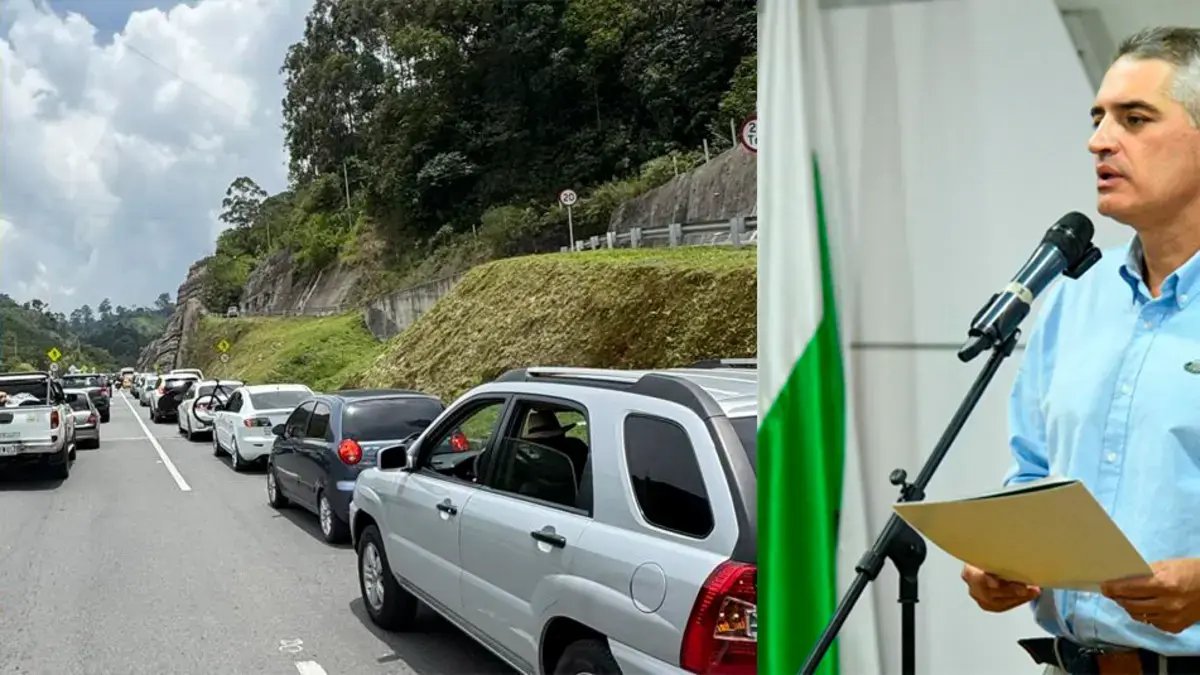 Gobernador de Antioquia Ordenó A Las Autoridadadas Despejar la Vía Amagá, Bloqueada por transporte de Carga