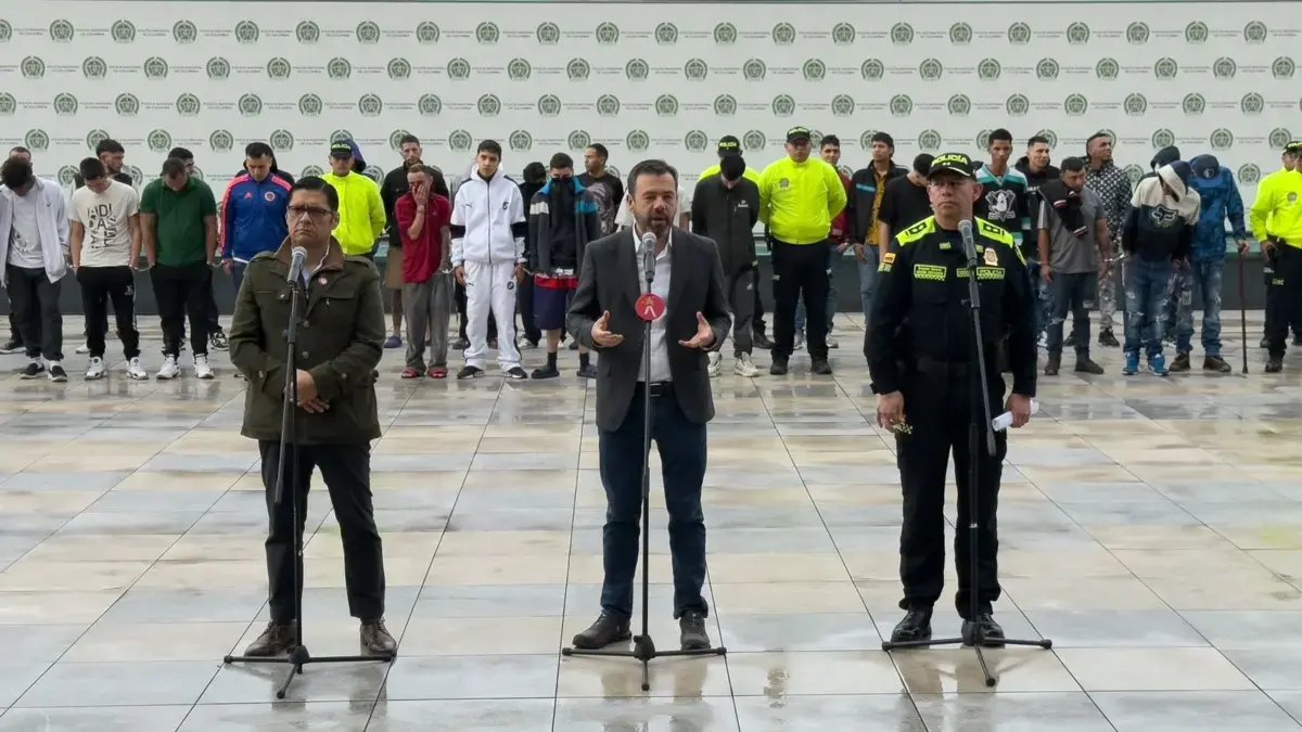 Redada contra el homicidio en bogotá deja 30 capturas