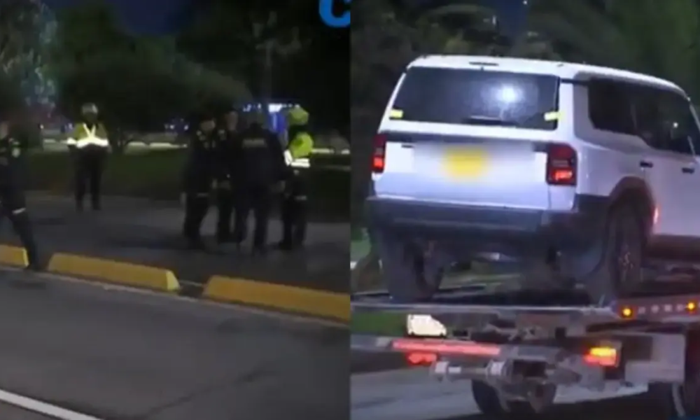 Perseción en Bogotá Terminó en Balacera en la avenida Ciudad de Cali por Carro Robado: Delincuentes Arrollaron A Policías
