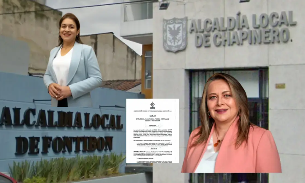 por este salieron las alcaldesas de chapinero y fontibón