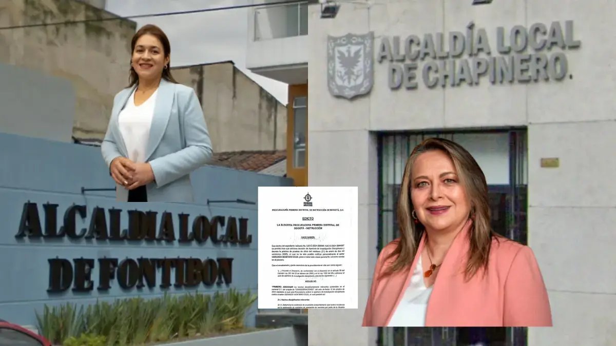 por este salieron las alcaldesas de chapinero y fontibón