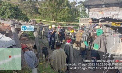 Uno de los Mineros Fue Encontrado Sin Vida Dentro del Socavón; Gobernador Jorge Rey Lamentó El Fallecimiento