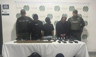 Les Incautaron Material de Guerra