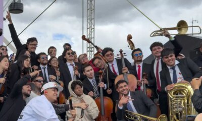 Bogotá vibró con el Primer freestyle finarmónnico en salitre