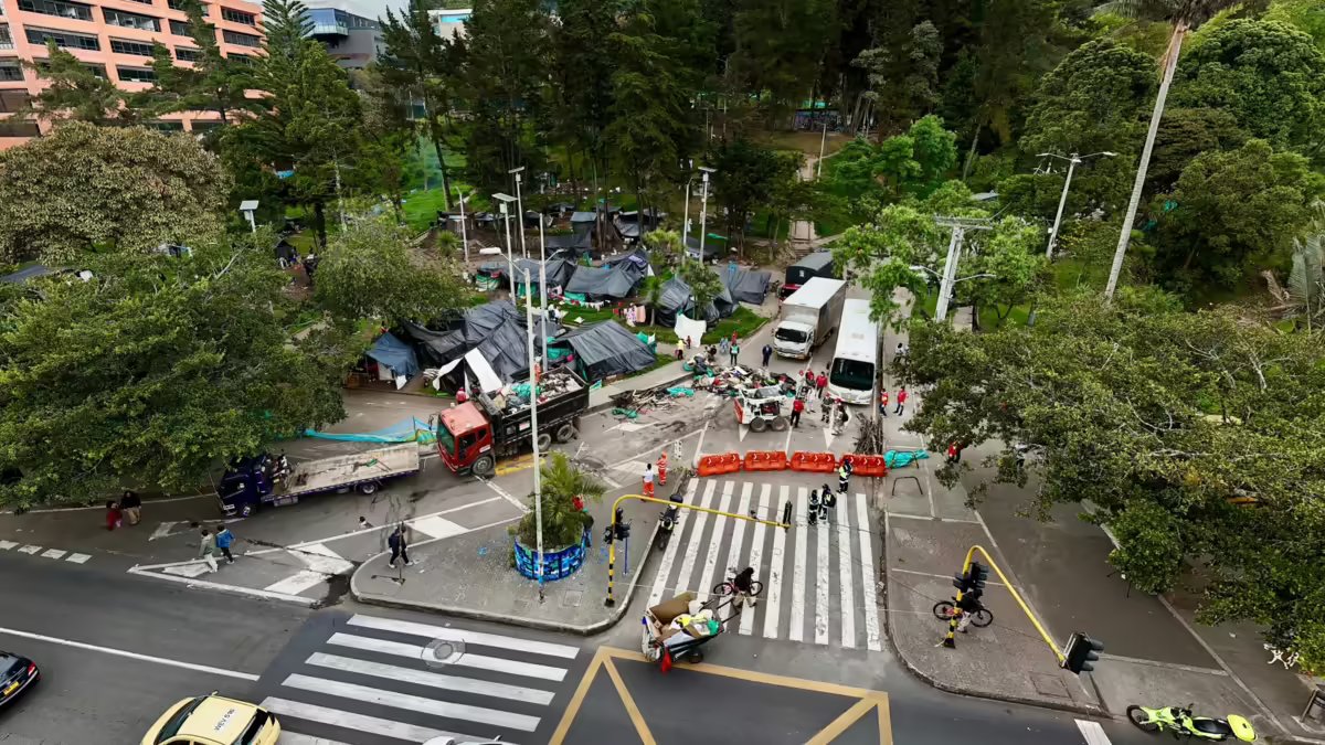 Con el retorno de los Indígenos Emberá Desde Bogotá A Sus Territorios, Ya no se utilizar
