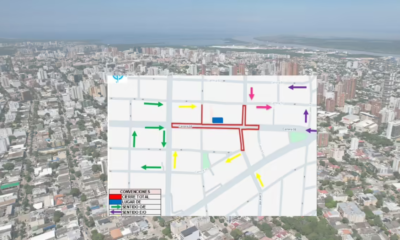 Los Cierres Viales ESTE MARTES 9 de Septiembre en el Norte de Barranquilla por Grabaciones de Serie de Televisión