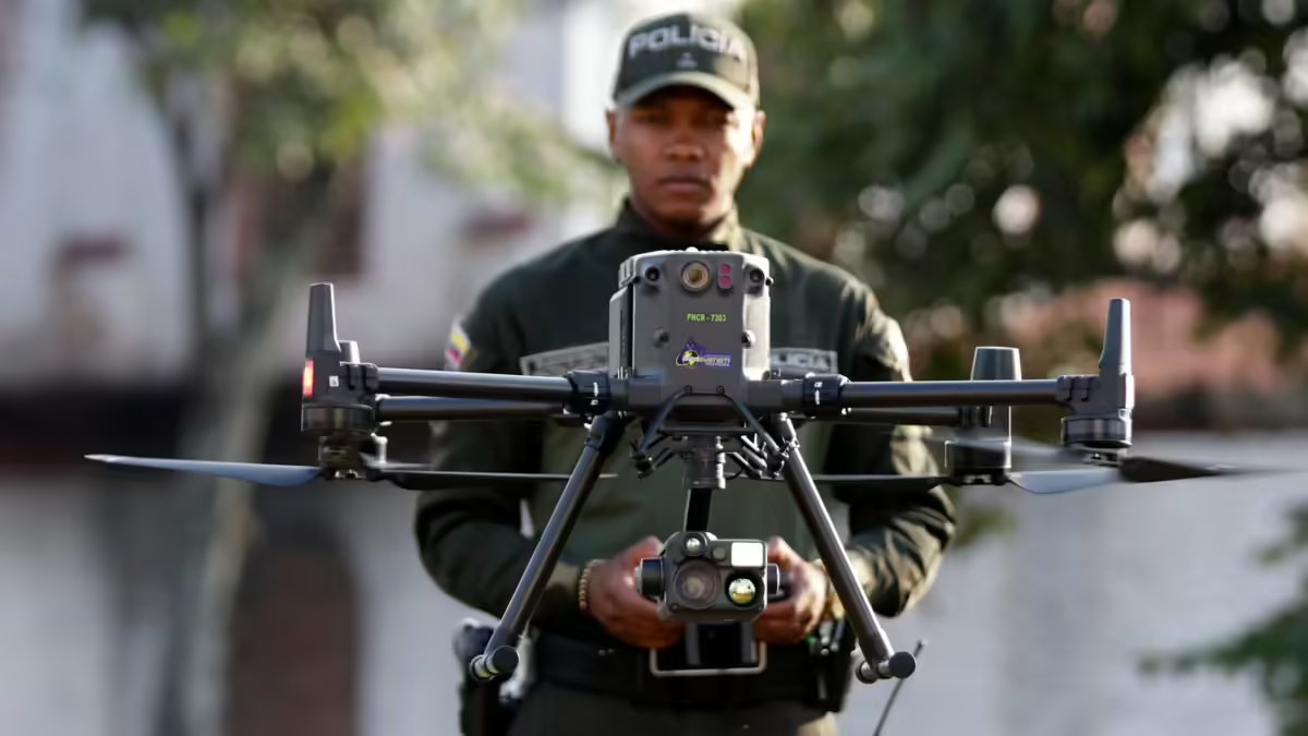 Así Fue la Inversión en dos Nueves drones que la Policía EmpLeará para Perseguir y Captar Bandas Criminales en Cali; Sistema antidrones, en proyecto