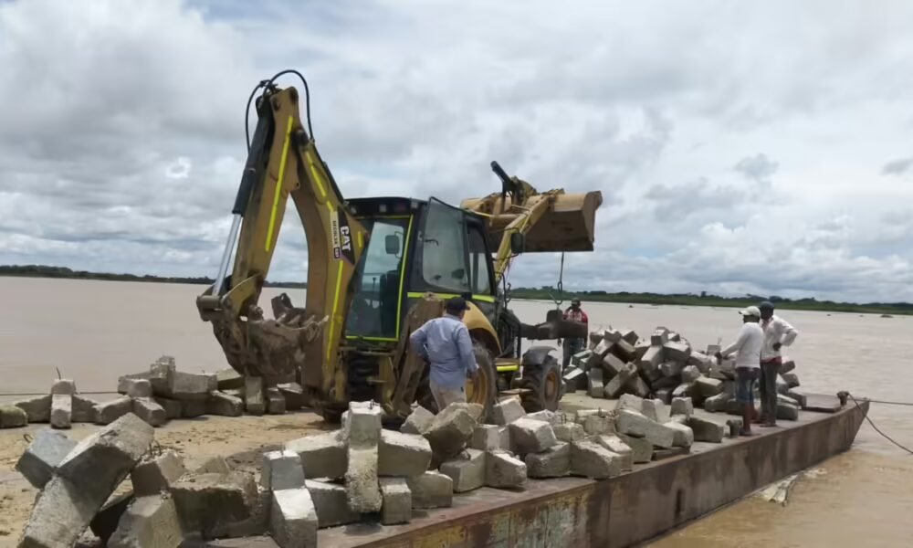 Rifando Terneros y Vacas y construyendo Estrellas en cemento y varillas, en la mojana comenzaron a cerrar 'Cara de Gato'