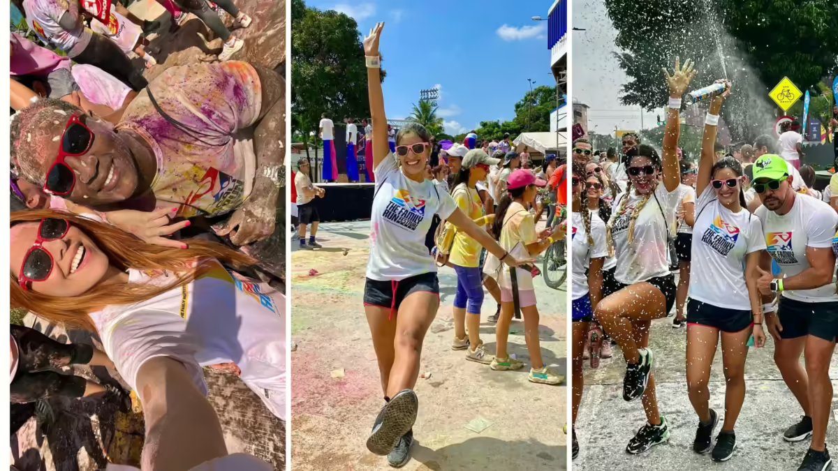 Deporte, inclusión y diversión en un solo recorrido cargado de color