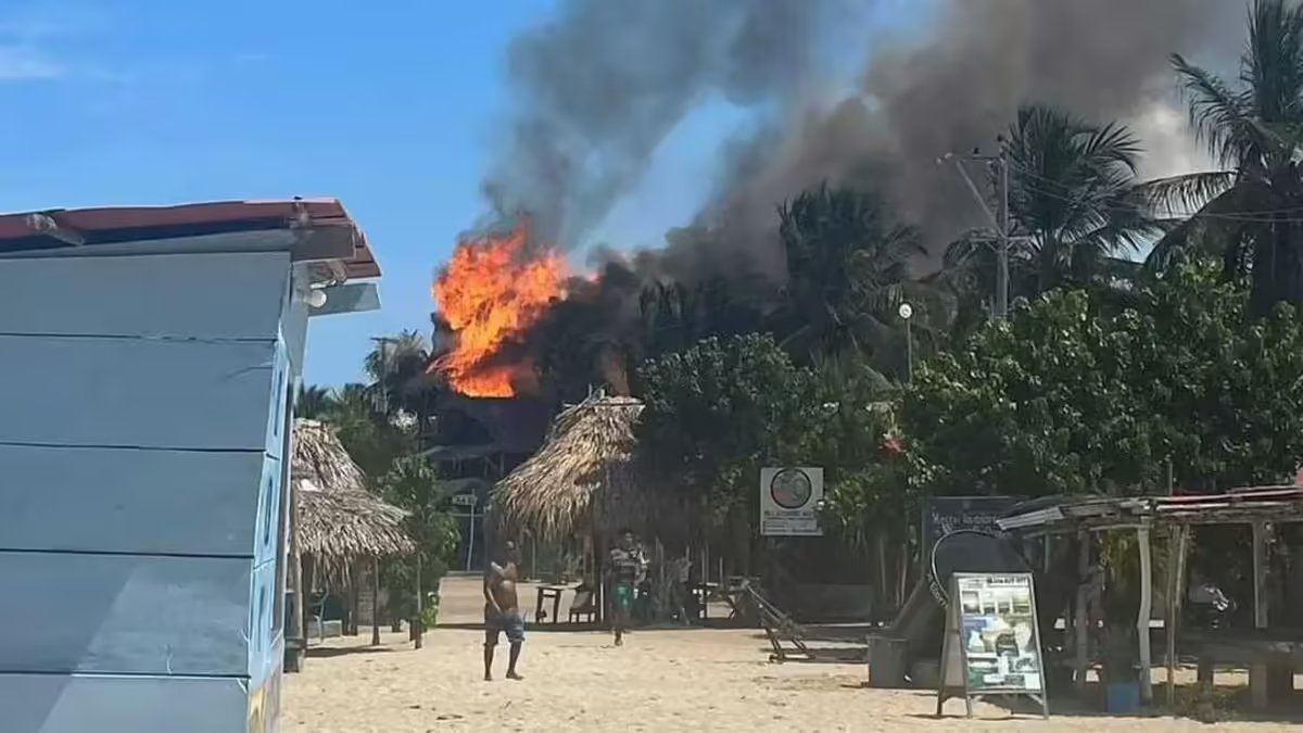 Dos Hoteles Y Ocho Cabañas Reducidos A Cenizas, Pérdidas Millonarias y Alcaldesa Casi LiChada